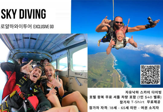 점프 스카이다이빙